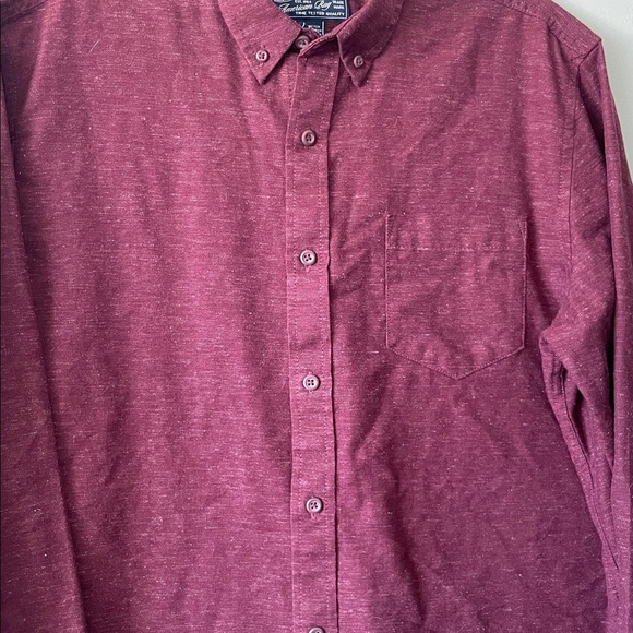 AMERICAN RAG-Men’s button up long sleeve shirt-LARGE - Picture 4 of 8